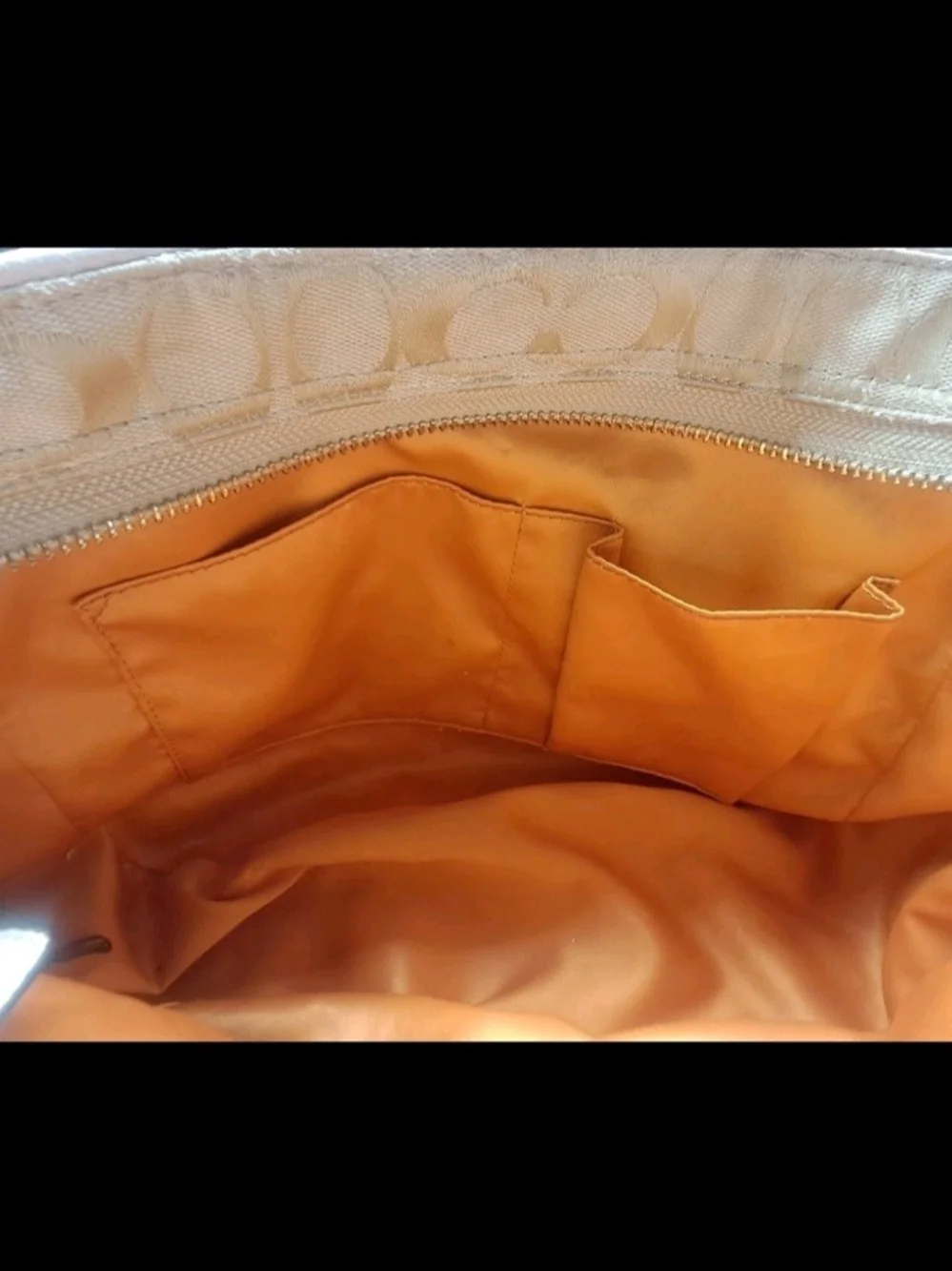 Coach Park Signature Carrie Tote Purse Handbag